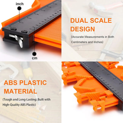 Contour Gauge with lock (10inch+5inch)