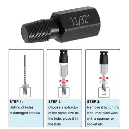 Broken Head Screw Hexagon Socket Bolt Removal Tool