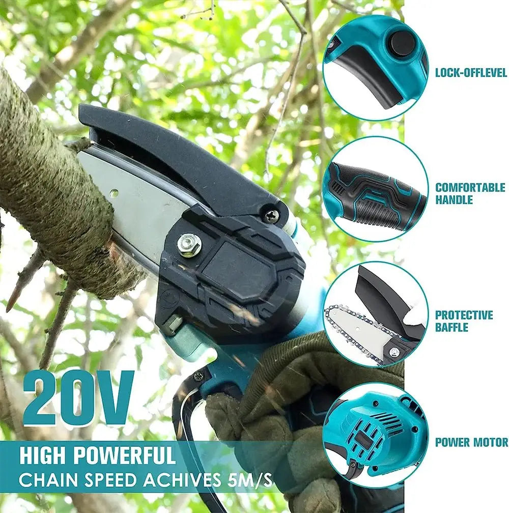 Mini Chainsaw 4 Inch - Raydexlights