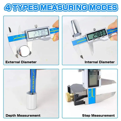 Precision Digital Caliper Measuring Tool - Raydexlights