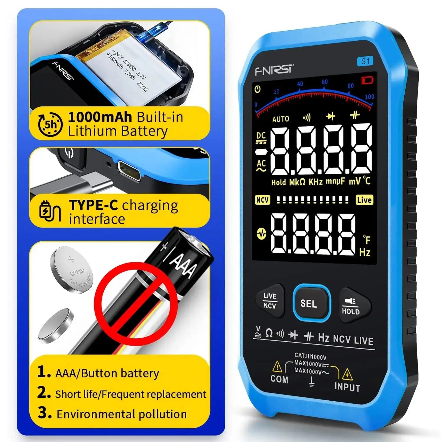 S1 Smart Multimeter - Raydexlights