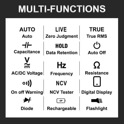 Smart Digital Multimeter 2023 - Raydexlights